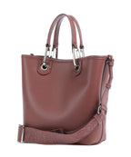 Emporio Armani Top Handle Bag – Gianduia / Navy