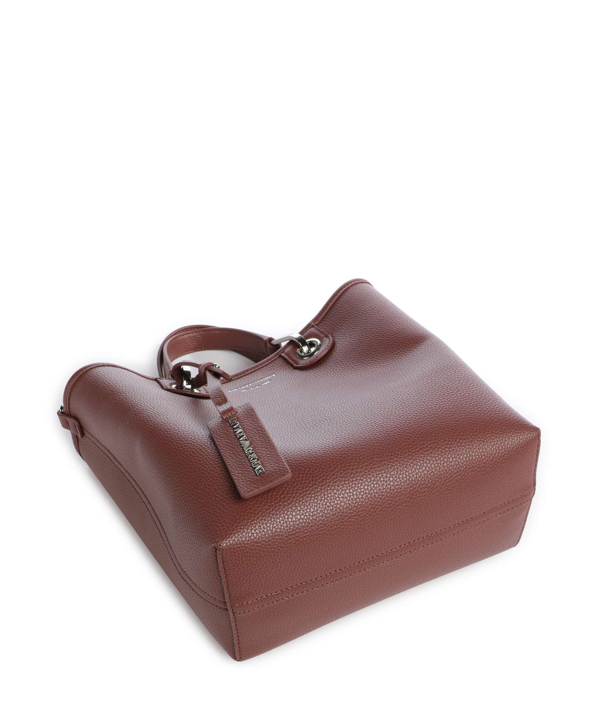 Emporio Armani Top Handle Bag – Gianduia / Navy