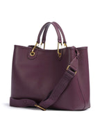 Emporio Armani M Top Handle Bag – Aubergine / Foliage