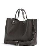Emporio Armani M Top Handle Bag – Dark Smoke / Foliage