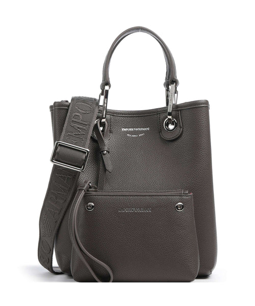Emporio Armani Top Handle Bag – Dark Smoke / Foliage