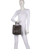Emporio Armani Top Handle Bag – Dark Smoke / Foliage