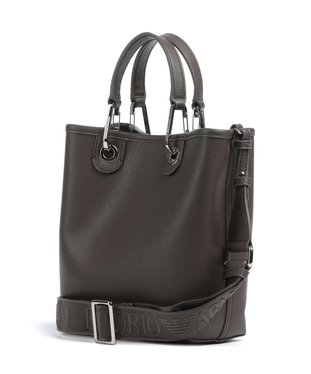 Emporio Armani Top Handle Bag – Dark Smoke / Foliage