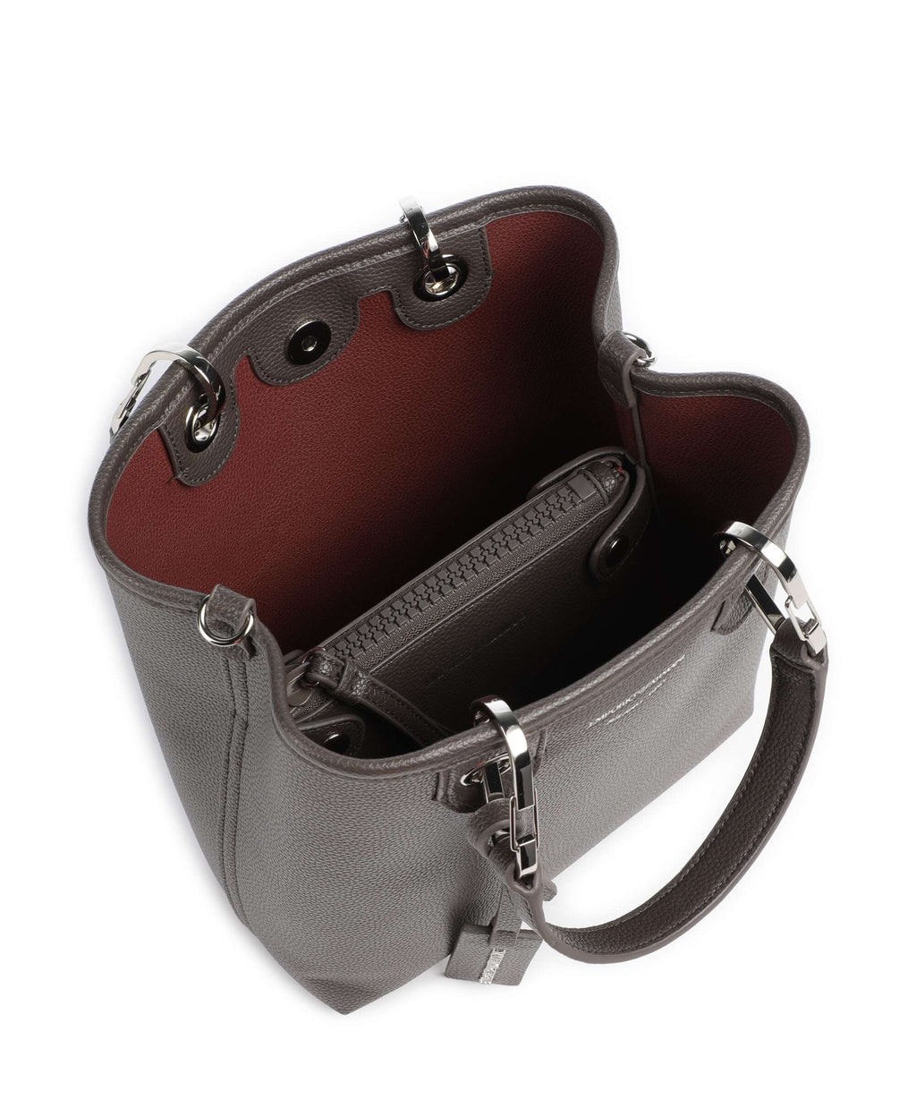 Emporio Armani Top Handle Bag – Dark Smoke / Foliage