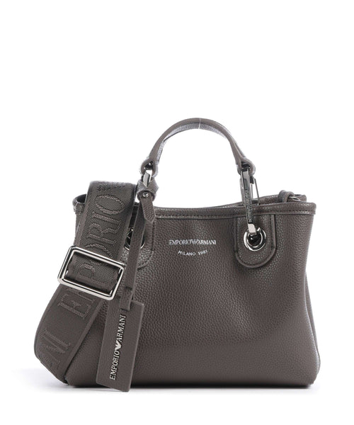Emporio Armani XS Top Handle Bag – Dark Smoke / Foliage