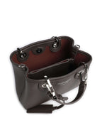 Emporio Armani XS Top Handle Bag – Dark Smoke / Foliage