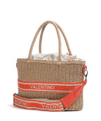 Valentino Bags Top Handle Bag – Natural / Arancio 2