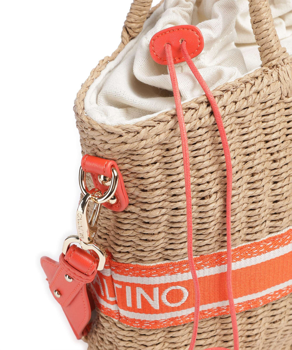 Valentino Bags Top Handle Bag – Natural / Arancio 3