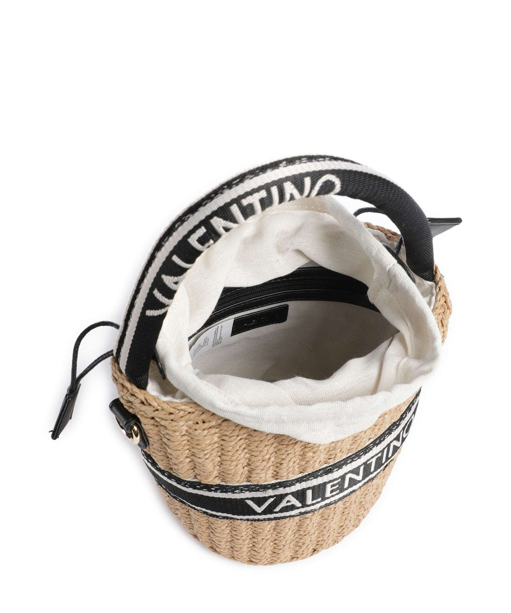 Valentino Bags Bucket Bag – Natural / Black 4