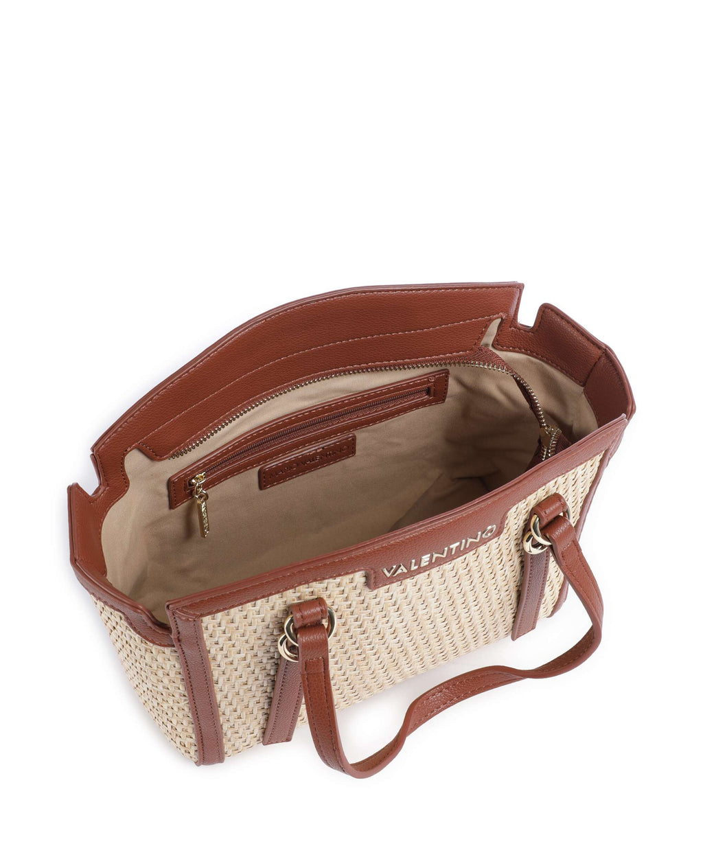 Valentino Bags Top Handle Bag – Natural / Cuoio 4