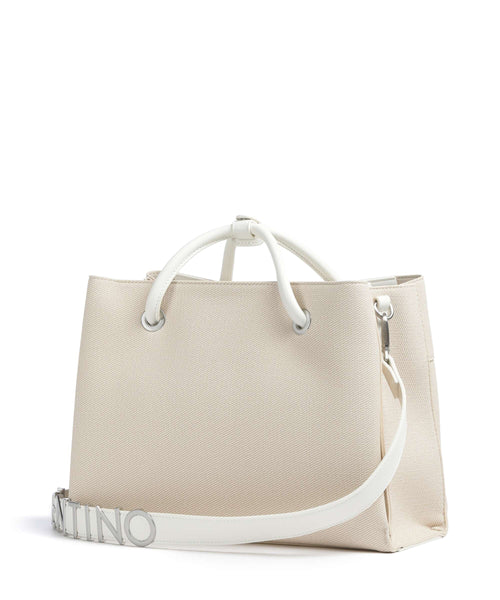 Valentino Bags Top Handle Bag – Naturale / Off White