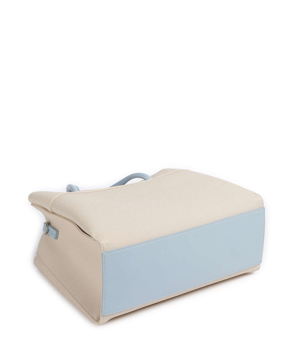 Valentino Bags Top Handle Bag – Natural / Avio 3