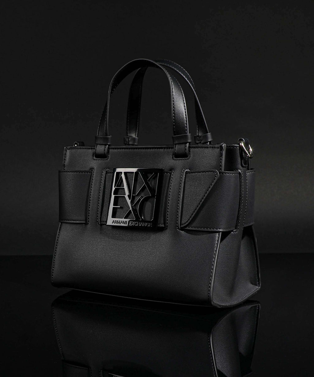 Armani Exchange Top Handle Bag – Black 2