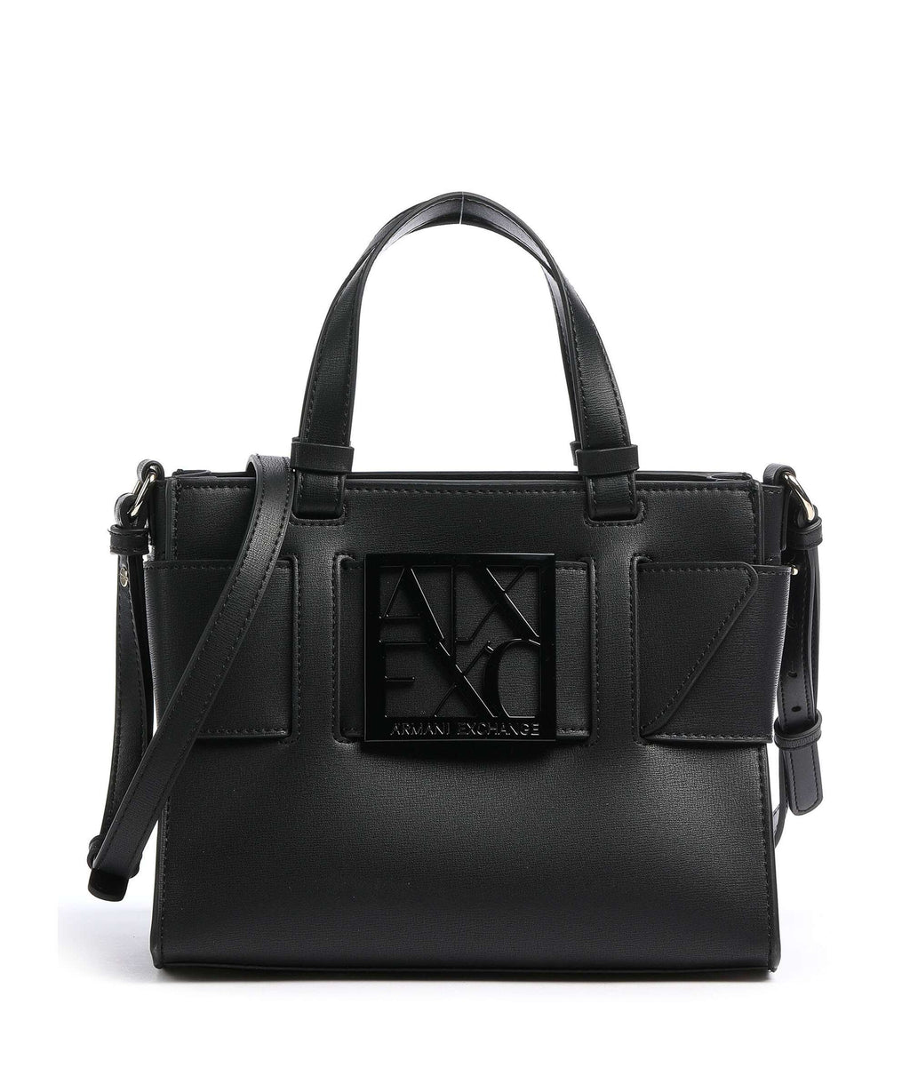 Armani Exchange Top Handle Bag – Black 1