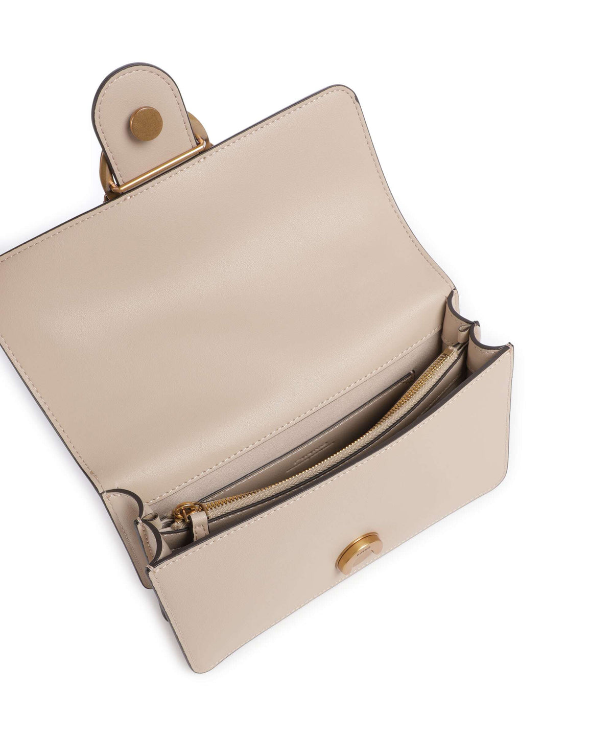 Pinko Crossbody Bag – Beige / Grigio Fumo / Antique Gold 6