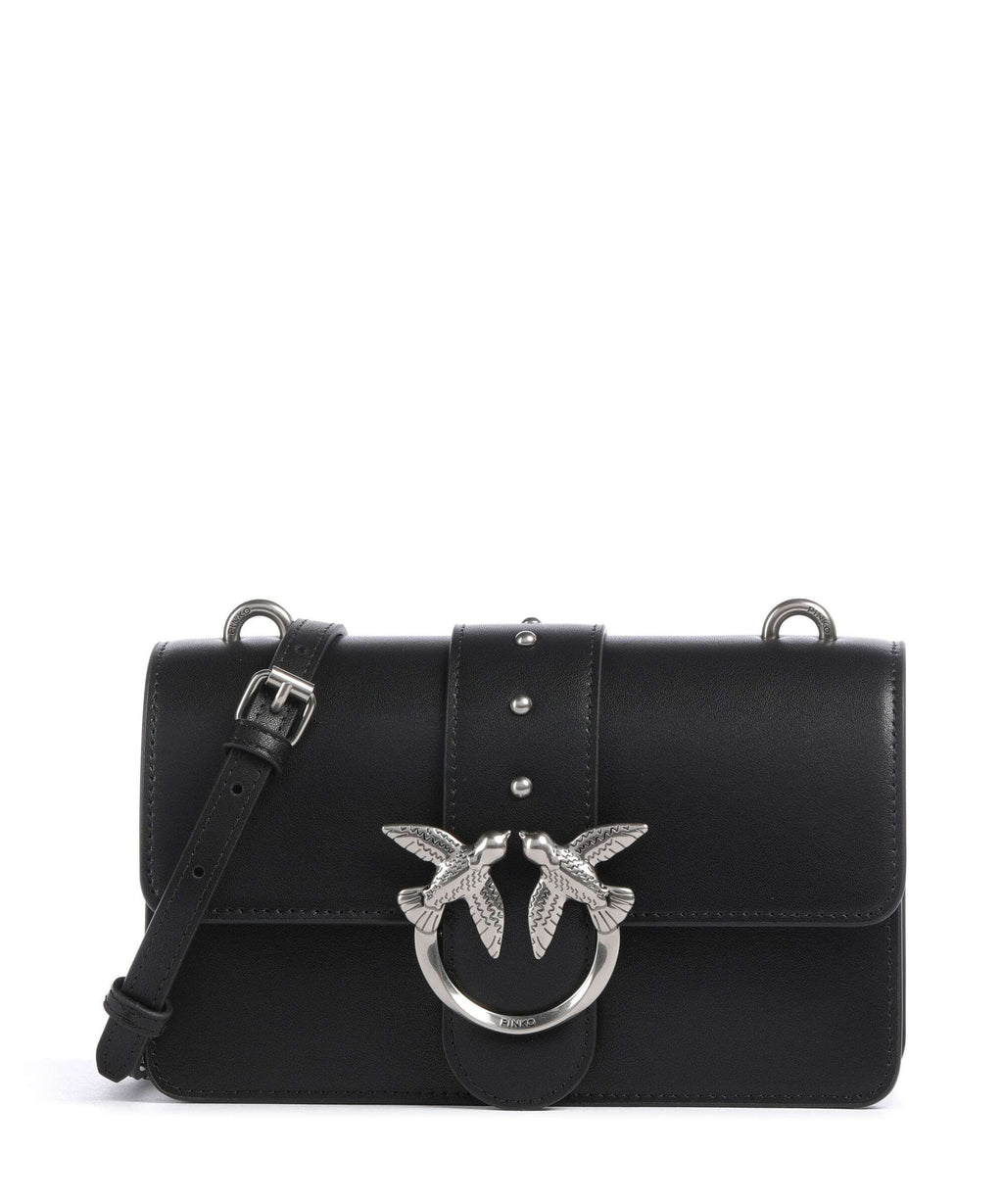 Pinko Crossbody Bag – Black / Old Silver 1