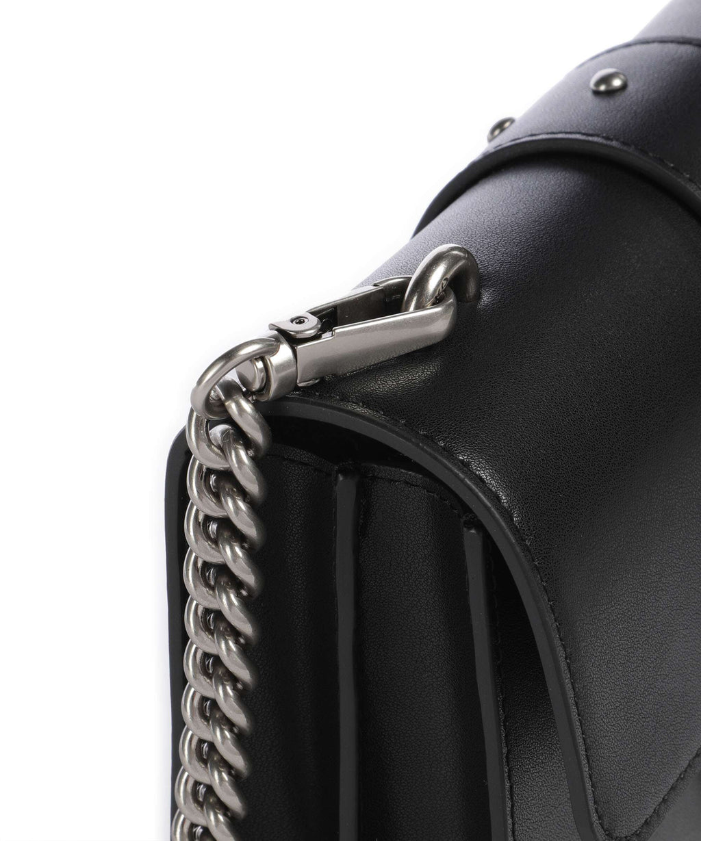 Pinko Crossbody Bag – Black / Old Silver 4