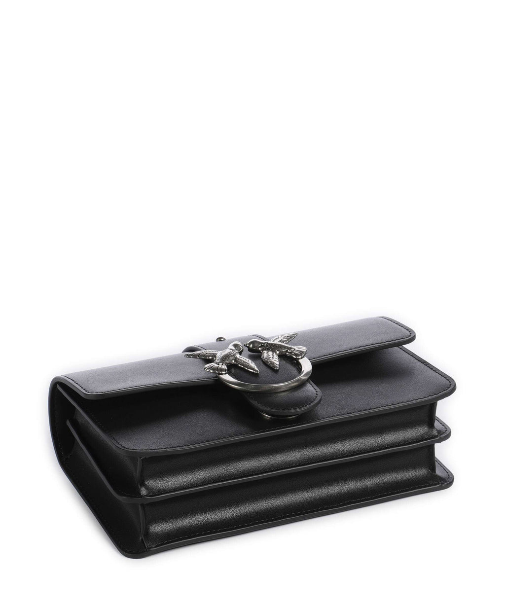 Pinko Crossbody Bag – Black / Old Silver 5
