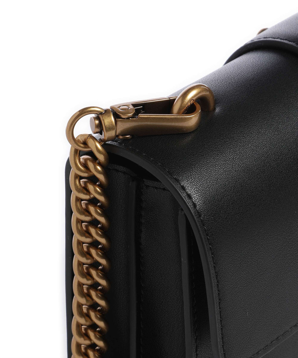 Pinko Crossbody Bag – Black / Antique Gold 4