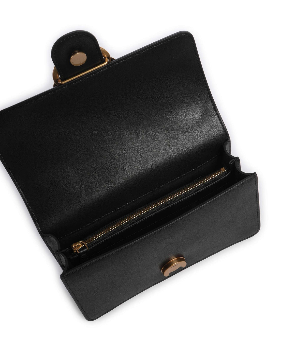 Pinko Crossbody Bag – Black / Antique Gold 6