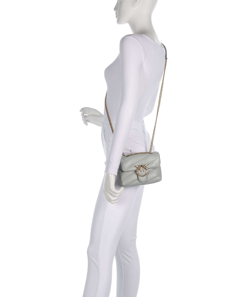 Pinko Shoulder Bag – Grigio Perla / Antique Gold 3