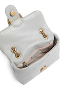 Pinko Shoulder Bag – Grigio Perla / Antique Gold 7