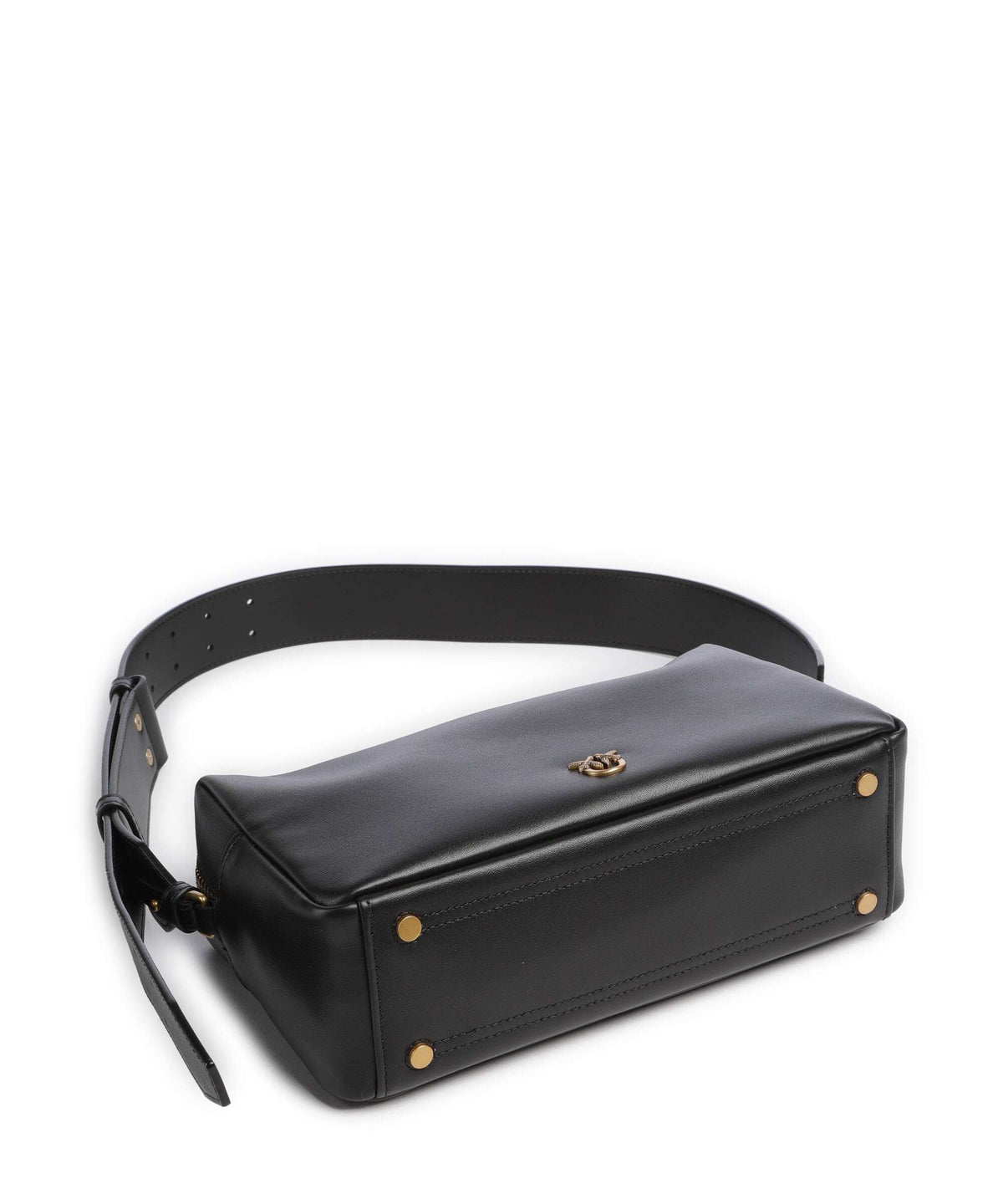 Pinko Shoulder Bag – Black / Antique Gold 4