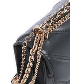 Pinko Shoulder Bag – Grigio Asfalto / Oro Mordore 4