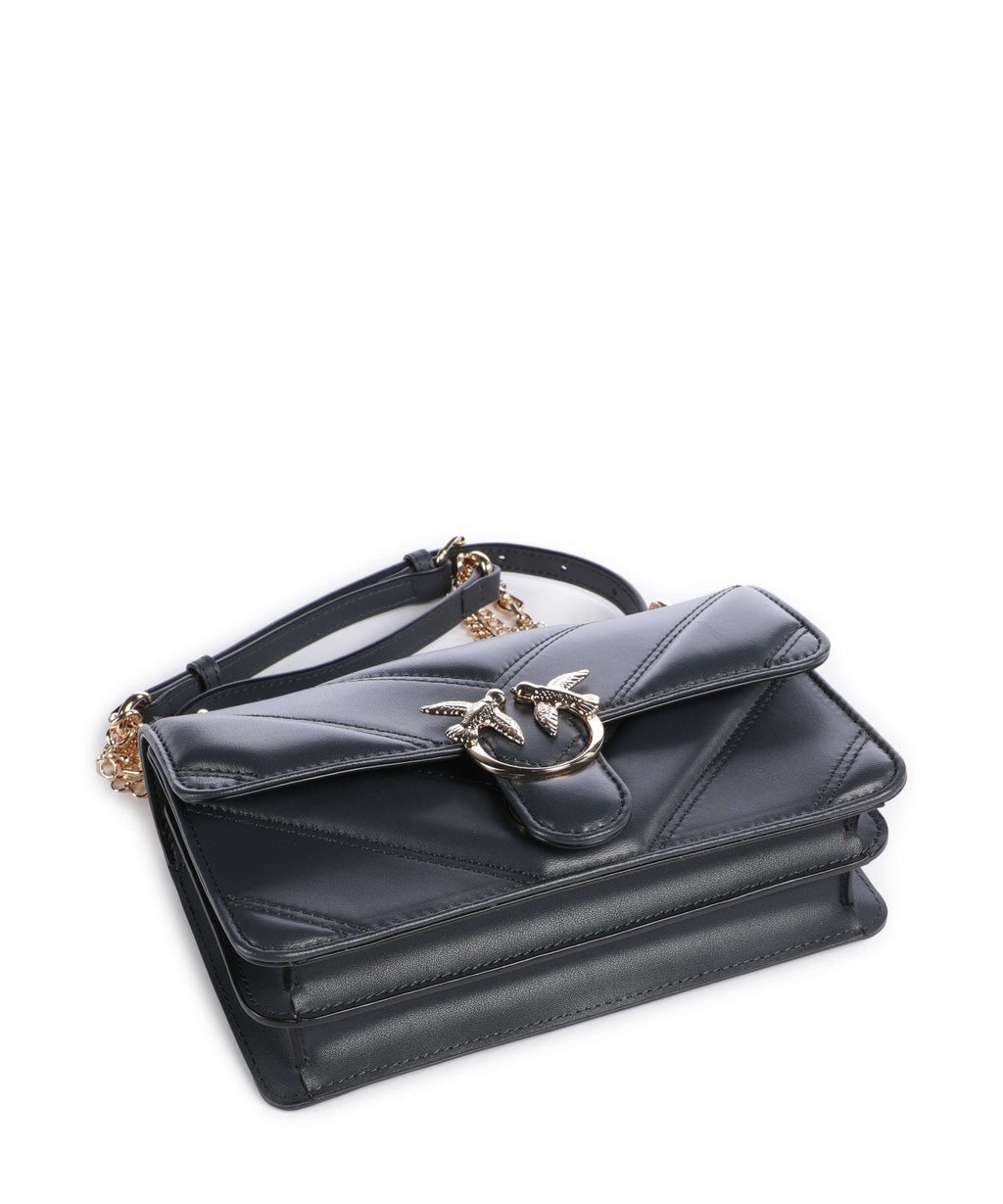 Pinko Shoulder Bag – Grigio Asfalto / Oro Mordore 5