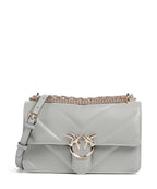 Pinko Shoulder Bag – Grigio Perla / Gold Mordore 1