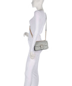 Pinko Shoulder Bag – Grigio Perla / Gold Mordore 3