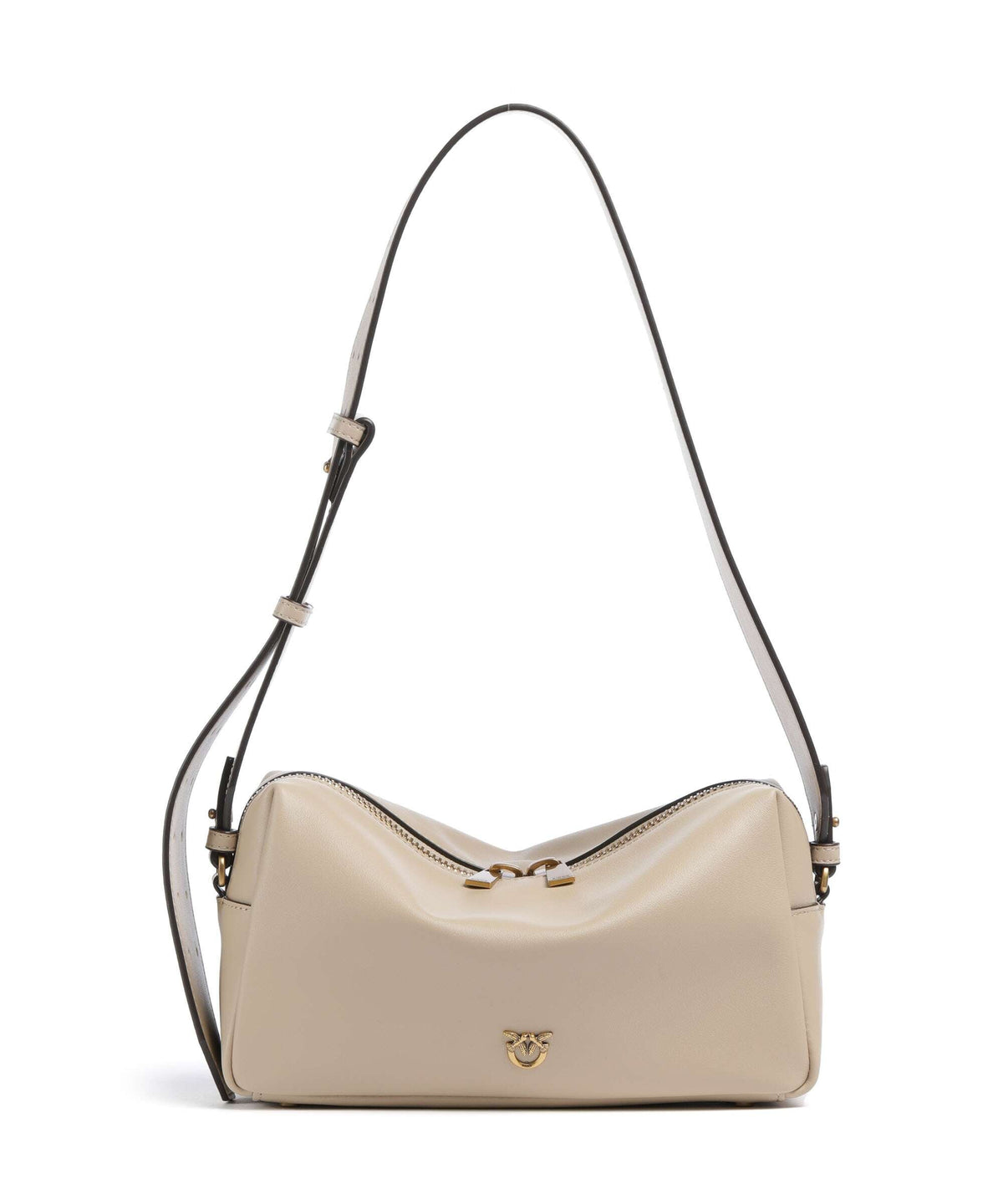 Pinko Shoulder Bag – Beige / Grigio Fumo / Antique Gold 1