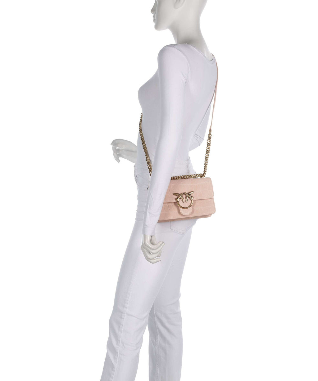 Pinko Shoulder Bag – Light Pink / Antique Gold 3
