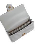 Pinko Shoulder Bag – Grigio Perla / Antique Gold 7