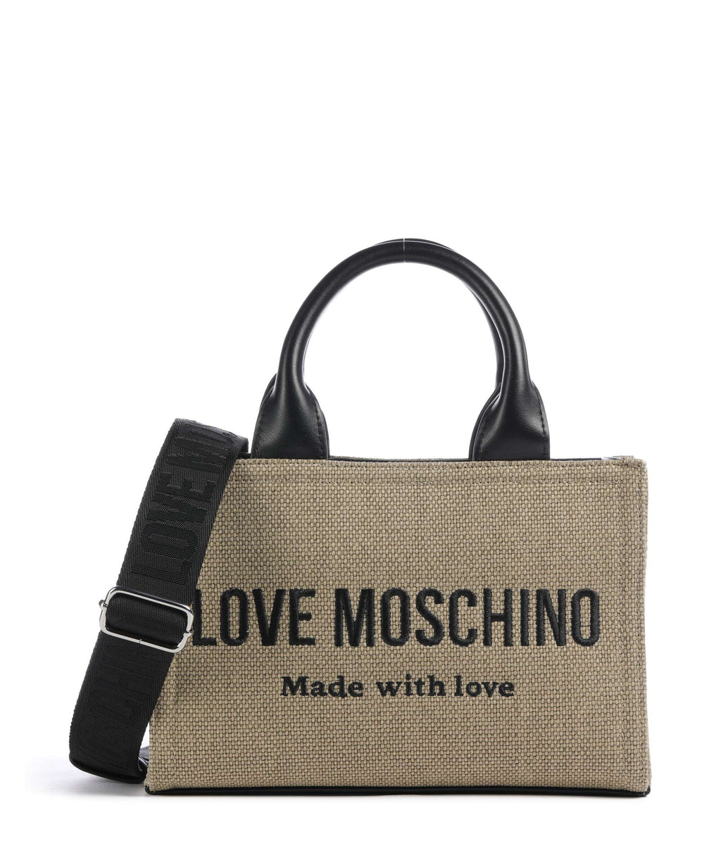 Love Moschino Top Handle Bag – Black / Gold 1