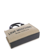 Love Moschino Top Handle Bag – Black / Gold 5