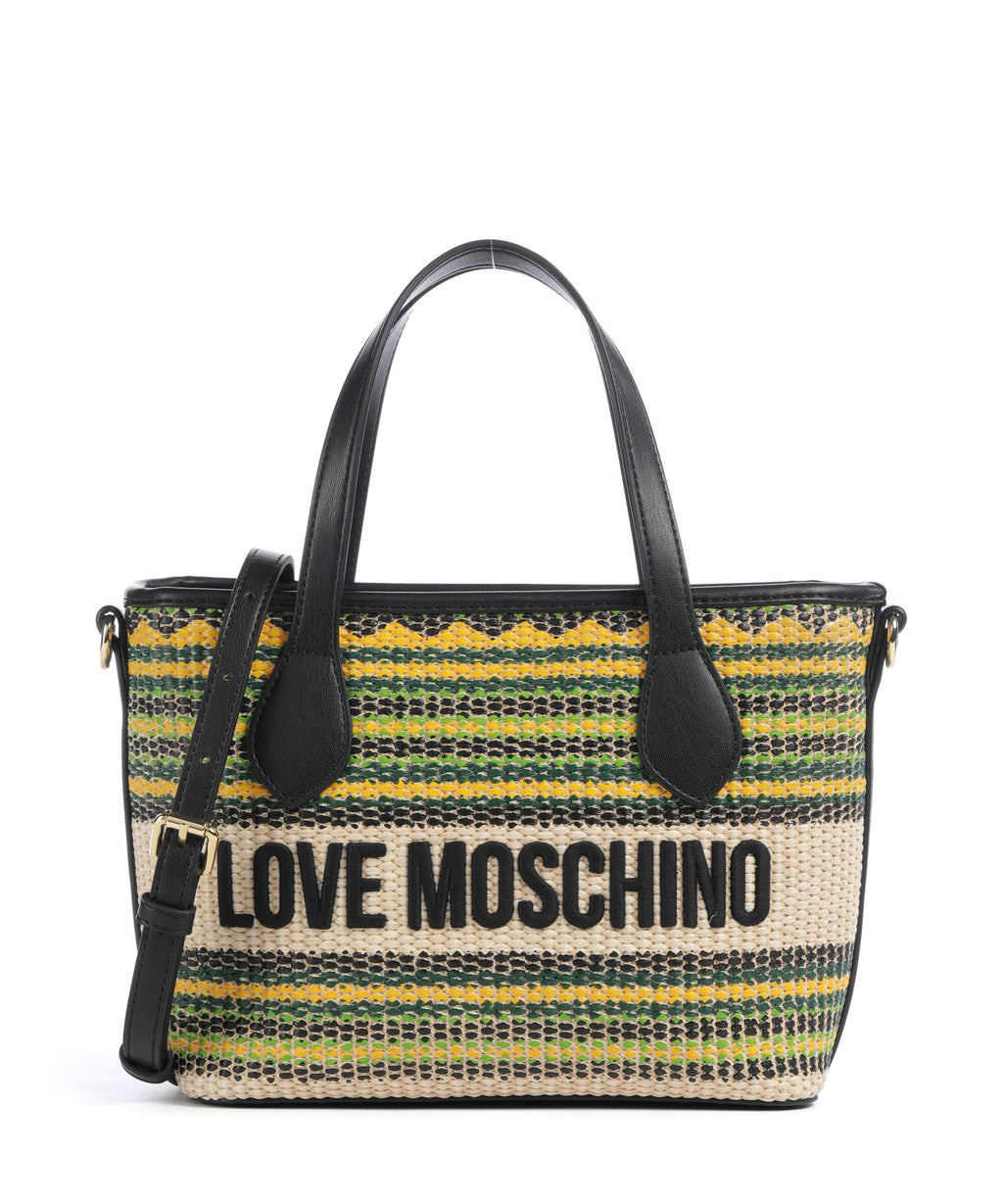 Love Moschino Top Handle Bag – Multicolour / Black 1