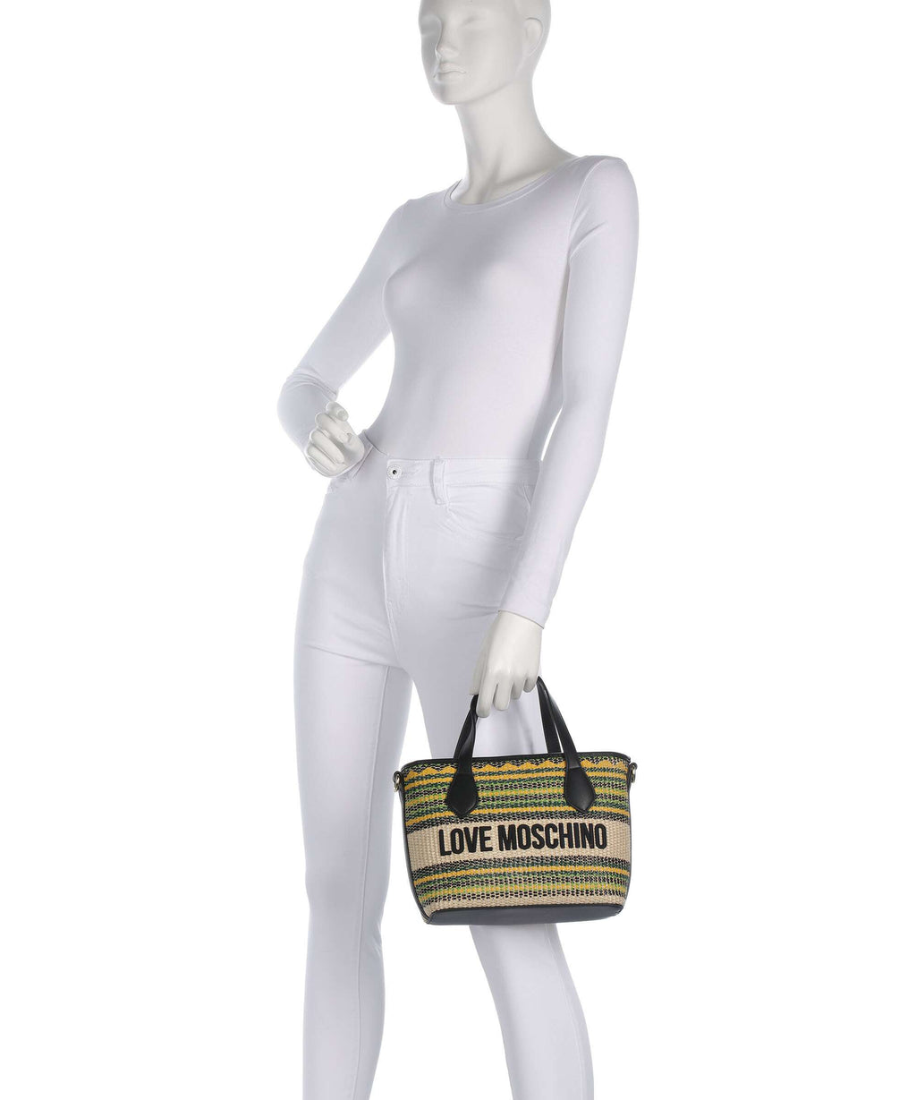 Love Moschino Top Handle Bag – Multicolour / Black 3
