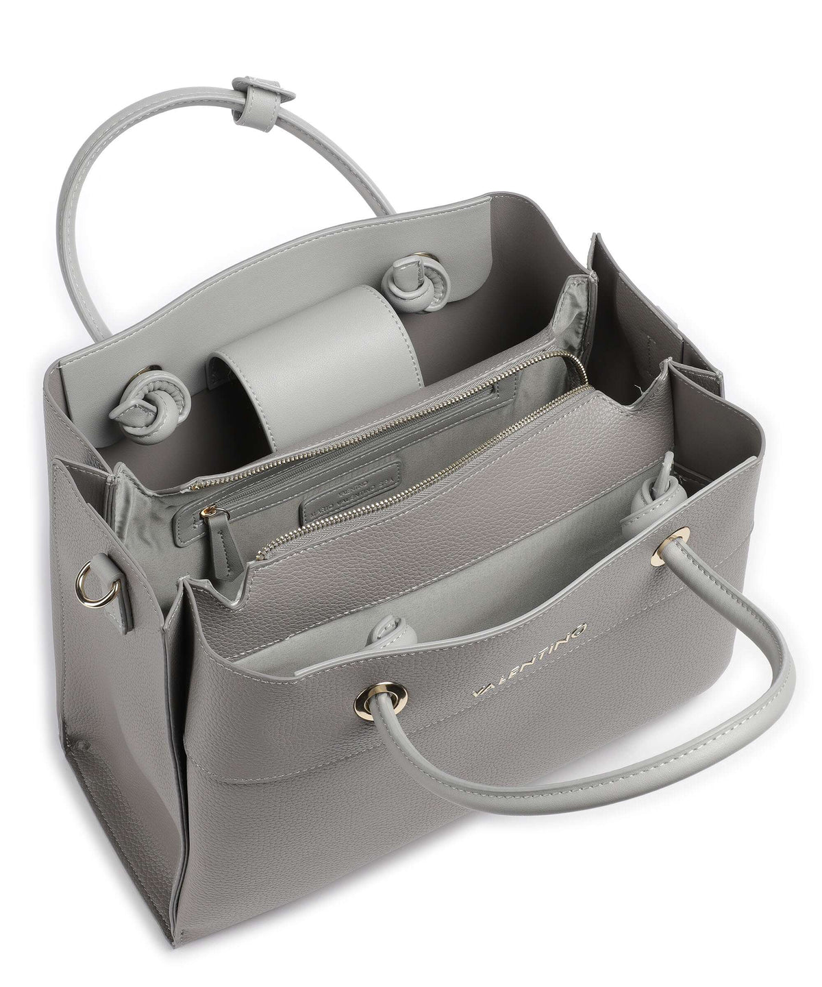 Valentino Bags Top Handle Bag – Grigio / Multicolour 5