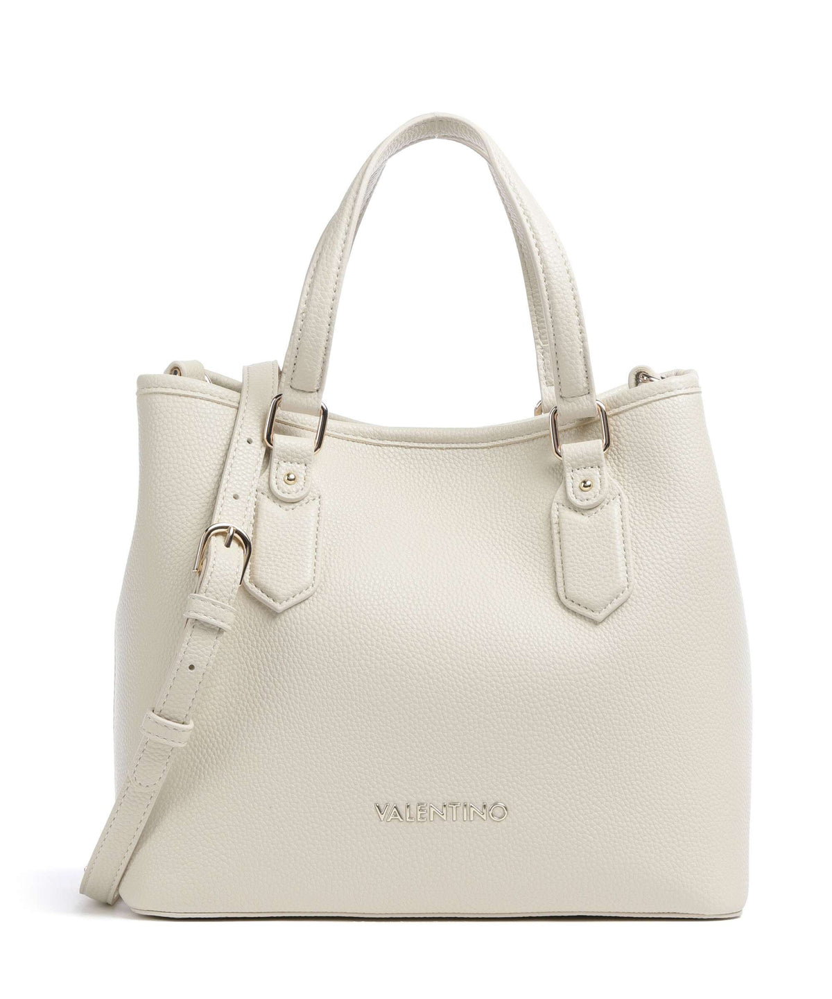 Valentino Bags Top Handle Bag – Ecru 1