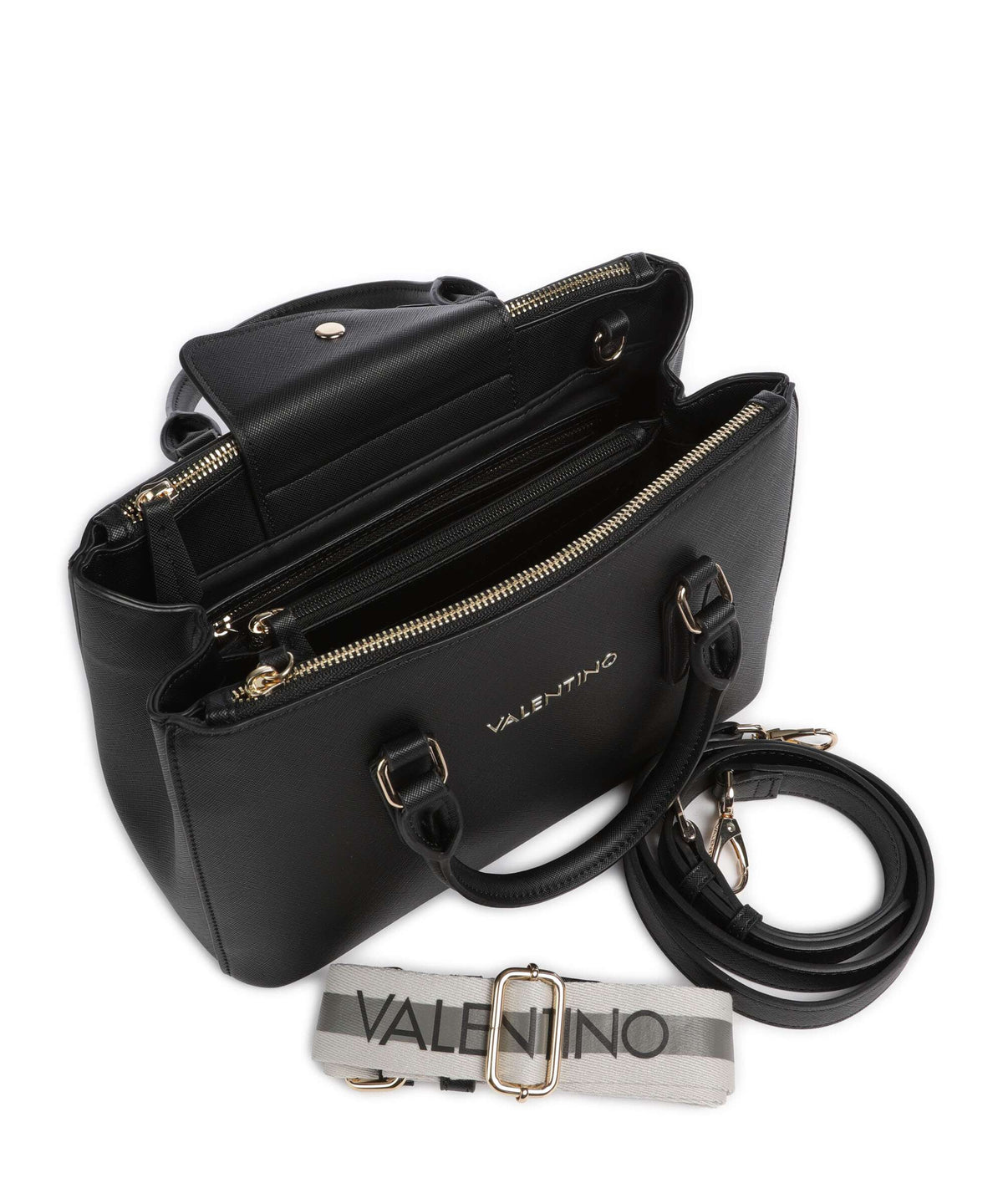 Valentino Bags Top Handle Bag – Black 5