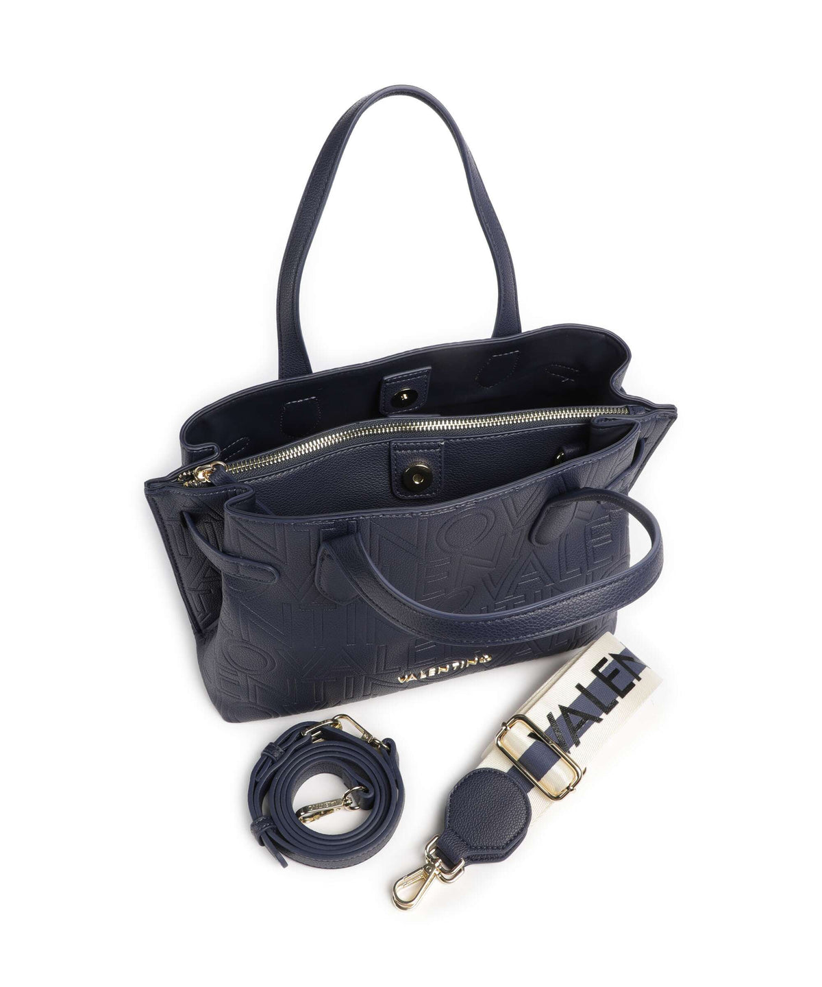 Valentino Bags Top Handle Bag – Blue 4