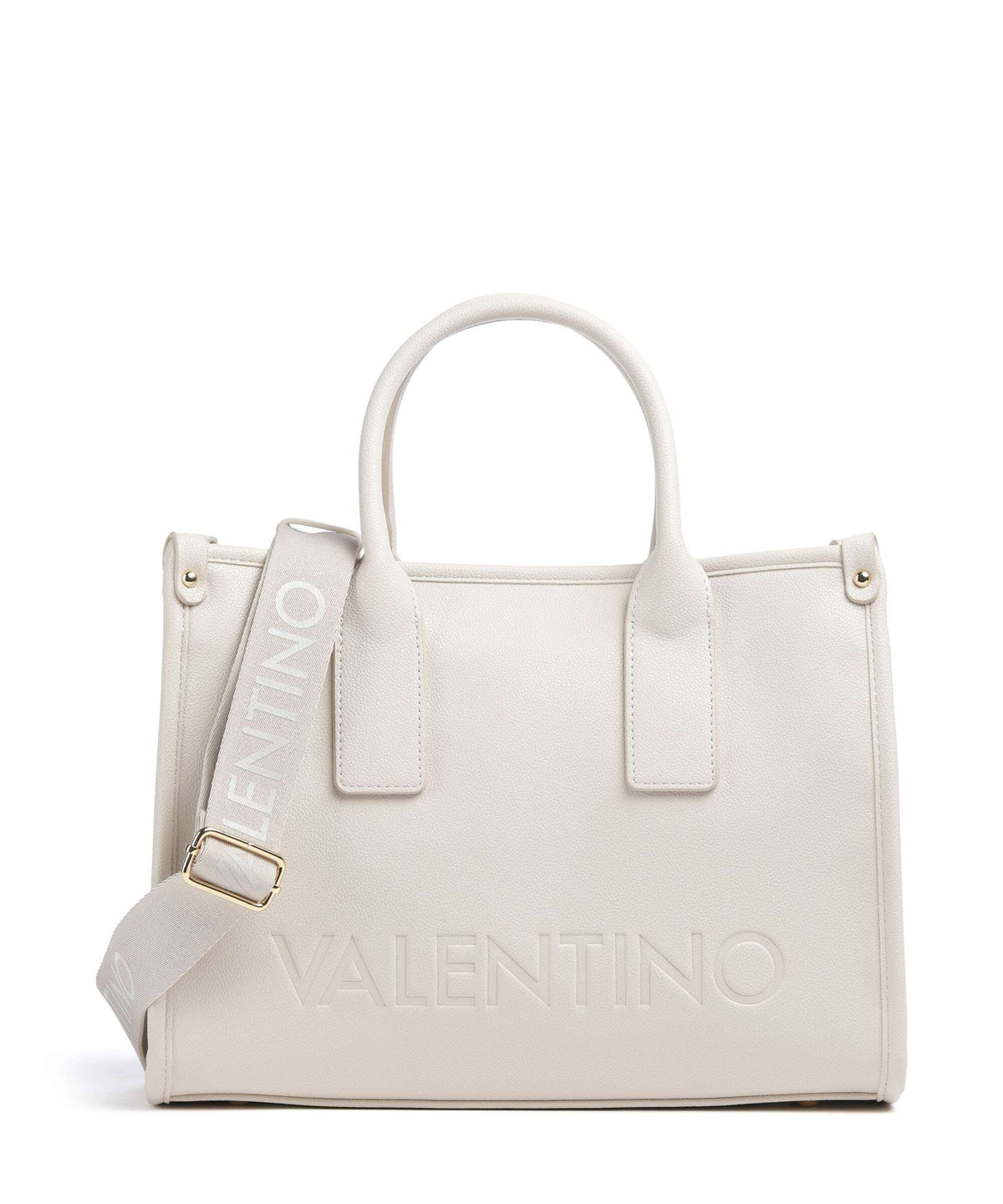 Valentino Bags Top Handle Bag – Ecru 1