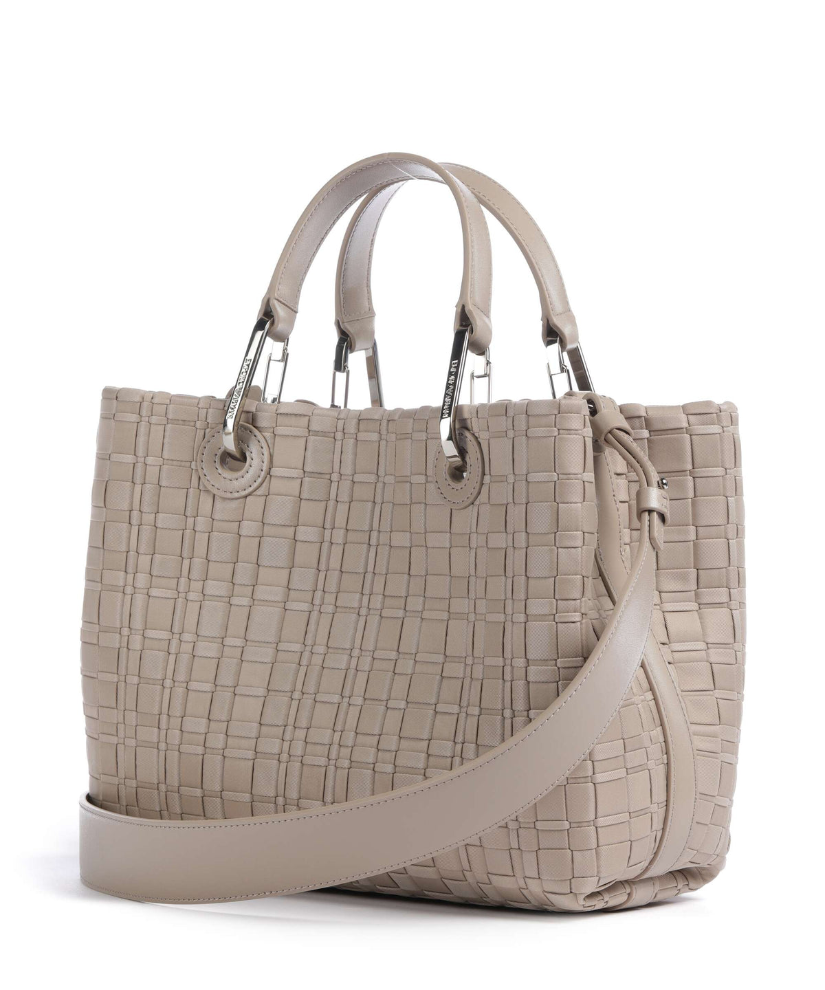 Emporio Armani S Top Handle Bag – Visone