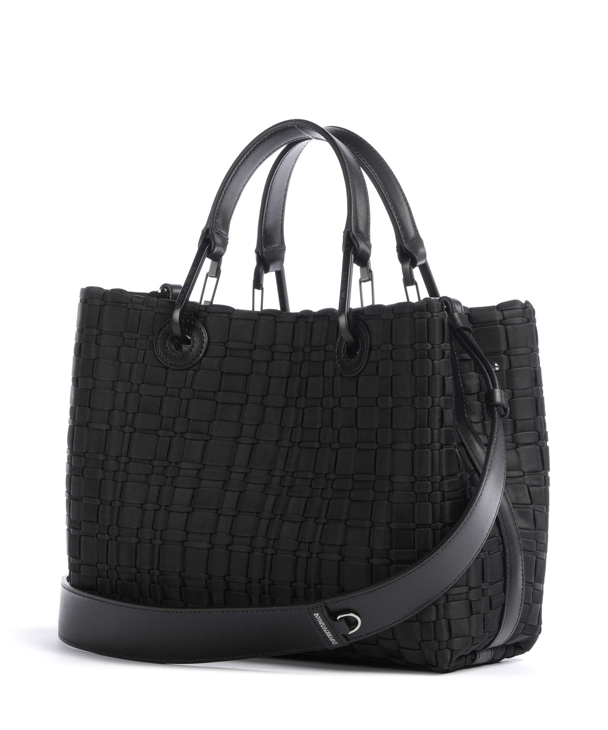 Emporio Armani S Top Handle Bag – Black Beauty