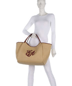 Emporio Armani Tote Bag – Natural / Siena 3