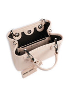 Emporio Armani XS Top Handle Bag – Apricot / Moka