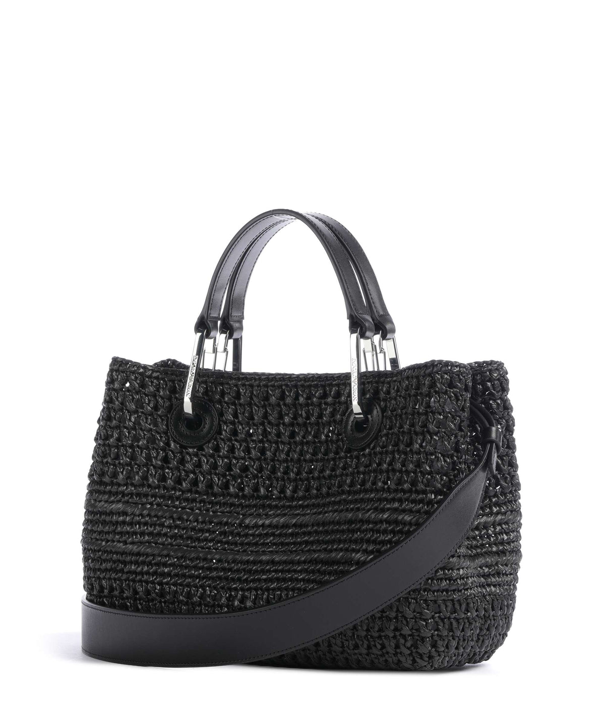 Emporio Armani S Top Handle Bag – Black