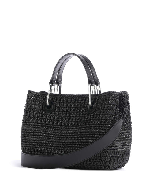 Emporio Armani S Top Handle Bag – Black