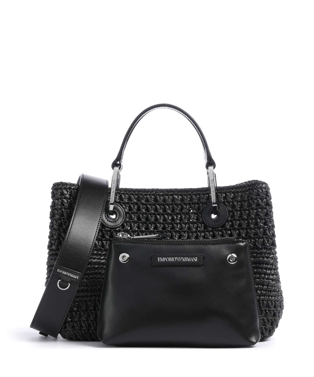 Emporio Armani S Top Handle Bag – Black